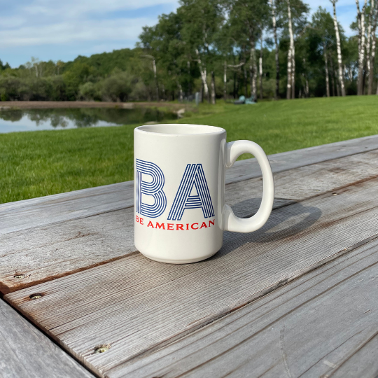 Be American Mug - Blue