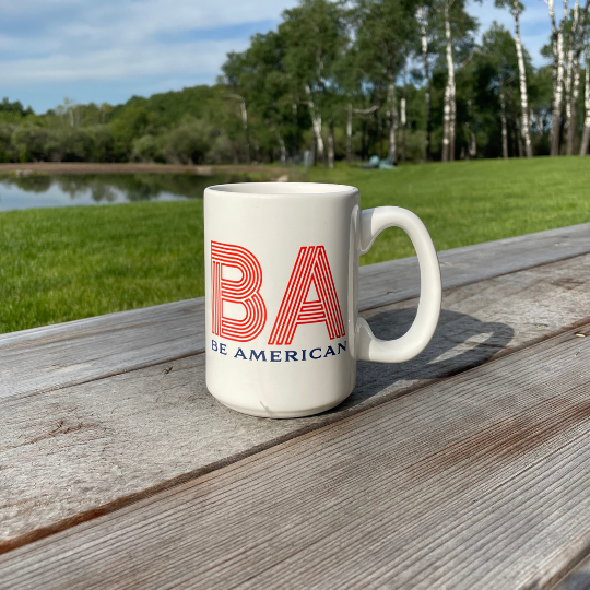 Be American Mug - Red