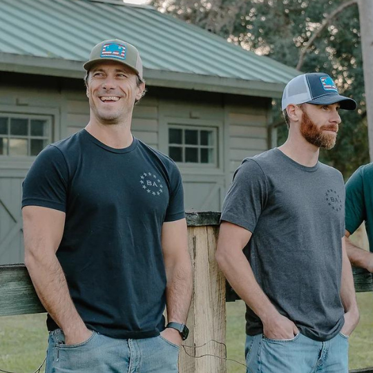Bison Trucker Hat - Navy