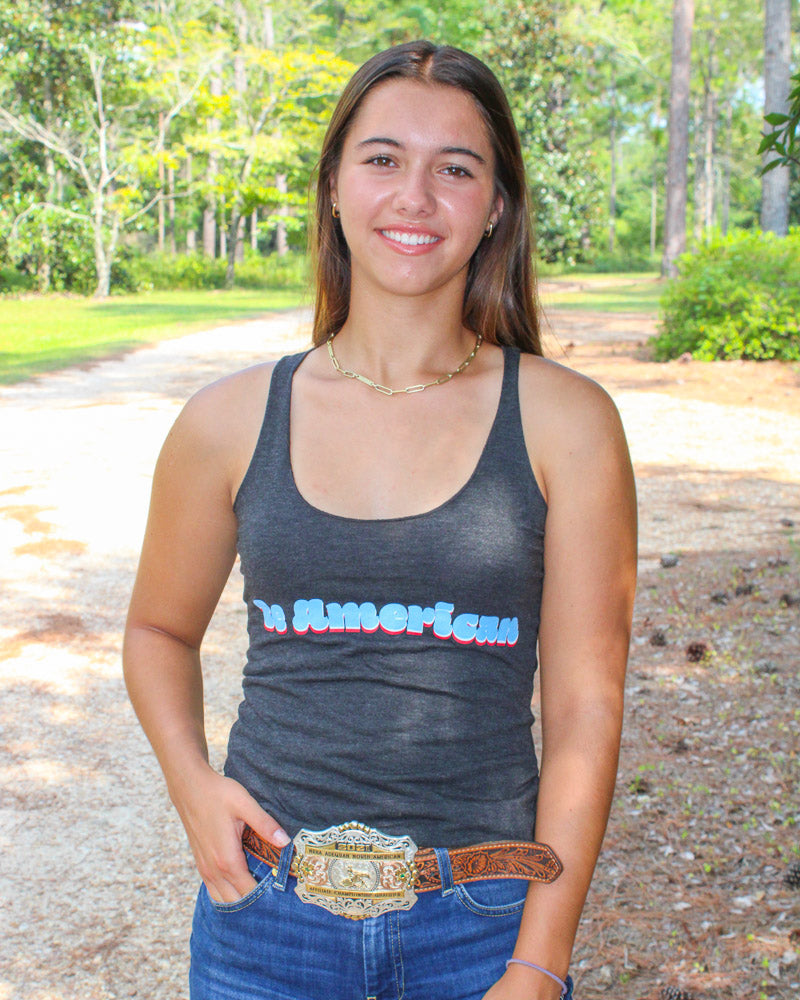 Retro Tank - Dark Grey
