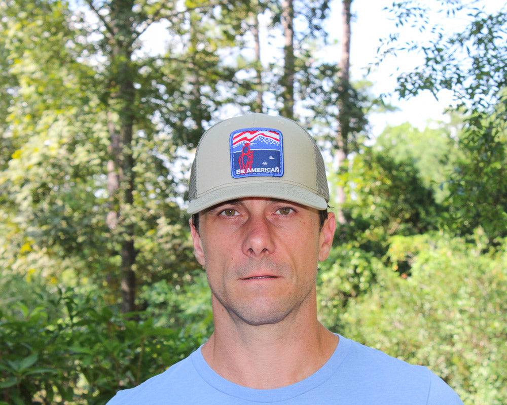 Heroes and Horses Trucker Hat - Khaki