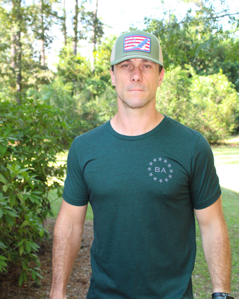 Flag T-Shirt - Dark Green