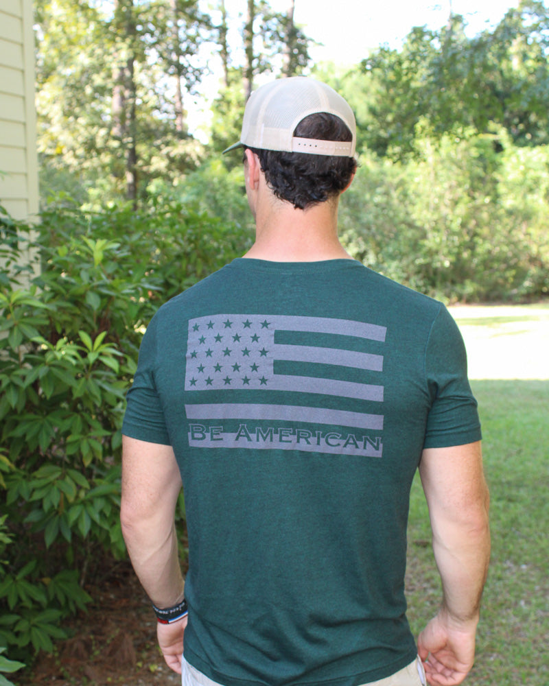 Flag T-Shirt - Dark Green