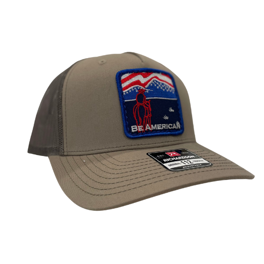 Heroes and Horses Trucker Hat - Khaki