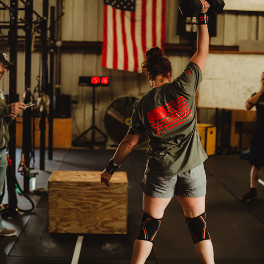 Flag T-Shirt - Military Green