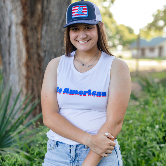 Retro Tank - White