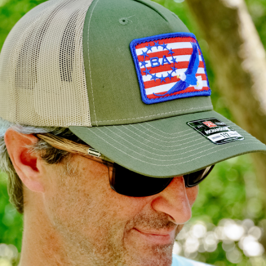 Eagle Trucker Hat - Army Green
