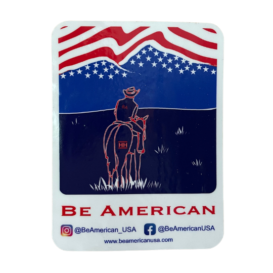 HH Cowboy Sticker