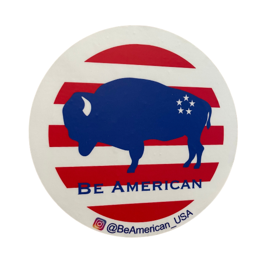 Bison Sticker