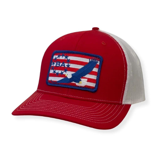 Eagle Trucker Hat - Red