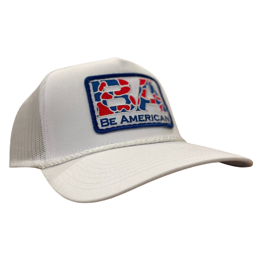 Patch Rope Hat - White