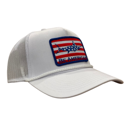 Marlin Rope Hat - White