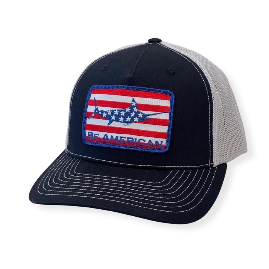 Marlin Trucker Hat - Navy