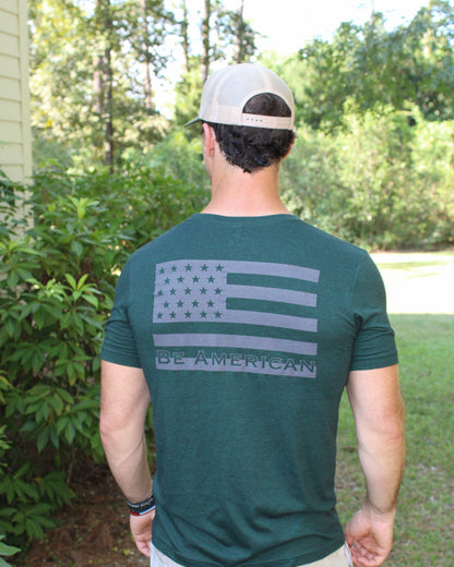 Flag T-Shirt - Dark Green