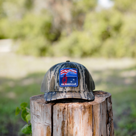 Heroes and Horses Trucker Hat - Real Tree Camo