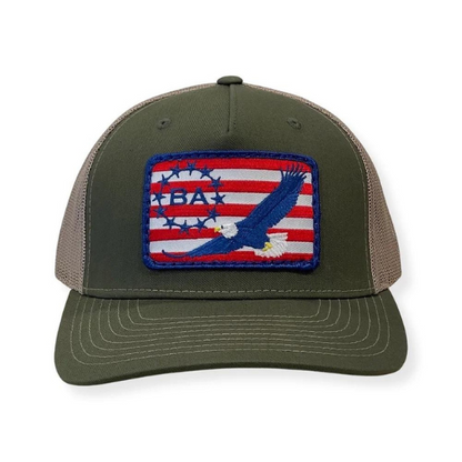 Eagle Trucker Hat - Army Green
